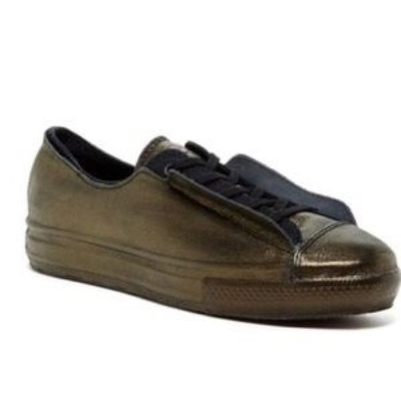 Black/Gold Chuck Taylor Converse - Picture 7 of 7